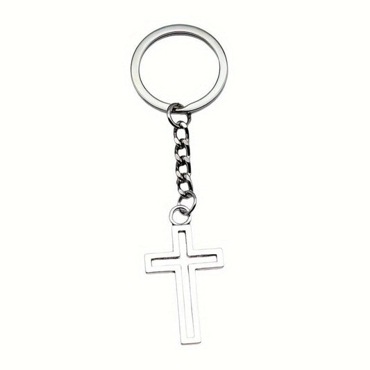 Christian Cross Keychain